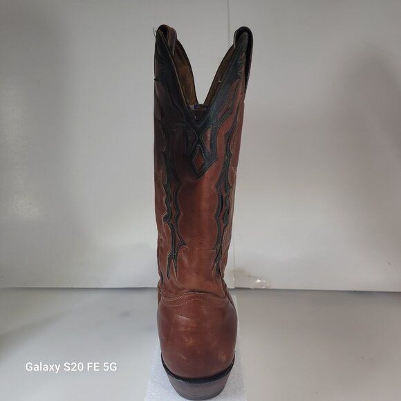 Boulet Men's Cowboy Boots – Size 9.5 or Women's size 11 - Picture 5 of 9